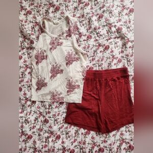 Kate Quinn Strawberry Tank Set Size 6